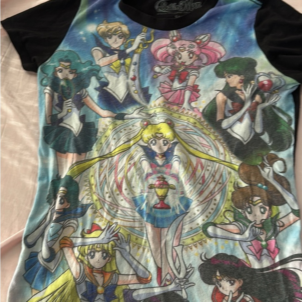 Sailor Moon Multicolor Graphic Tee